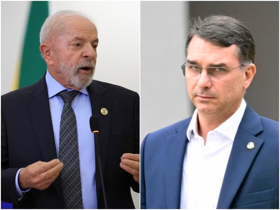 Pesquisa Datafolha mostra Lula com 40% e Flávio com 31% das intenções de voto no primeiro turno